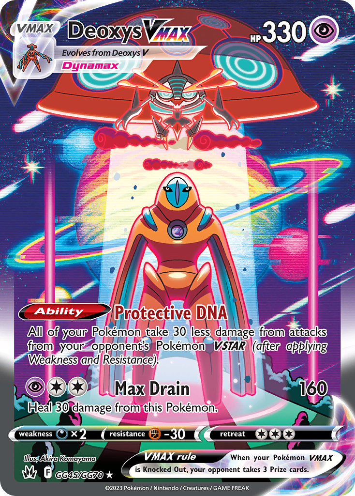 Deoxys VMAX (GG15/GG70) [Sword & Shield: Crown Zenith] - Deck Out Gaming