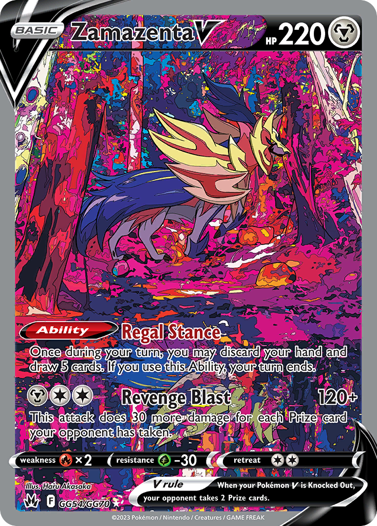 Zamazenta V (GG54/GG70) [Sword & Shield: Crown Zenith] - Deck Out Gaming