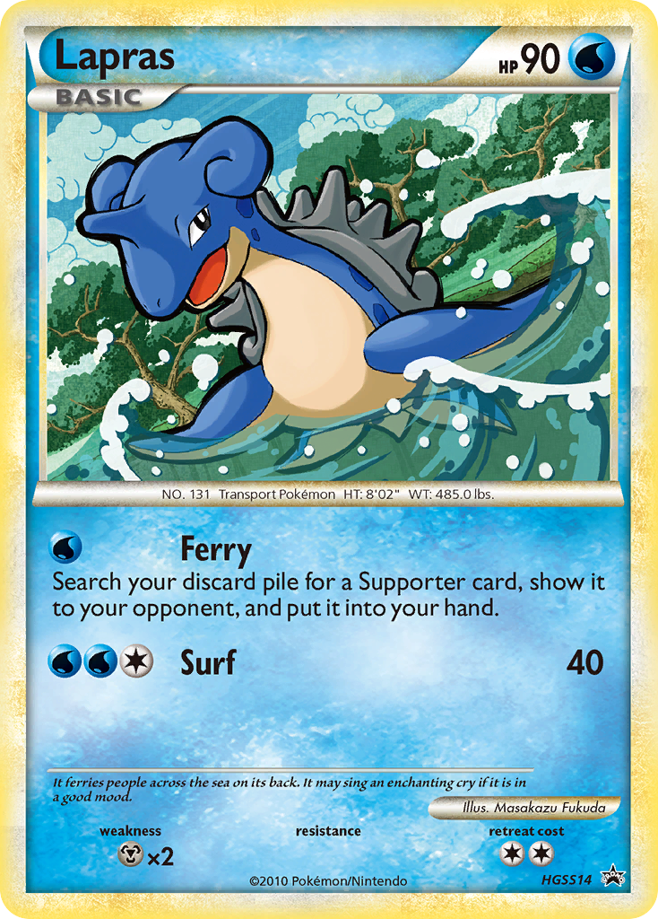 Lapras (HGSS14) [HGSS Promos] - Deck Out Gaming