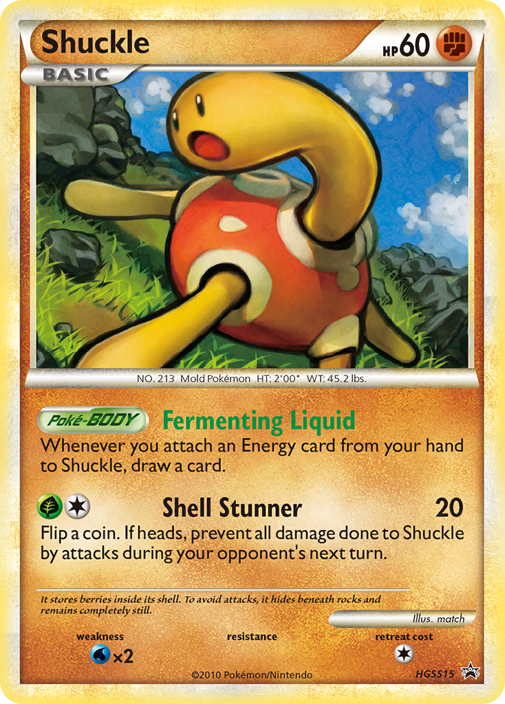 Shuckle (HGSS15) [HGSS Promos] - Deck Out Gaming