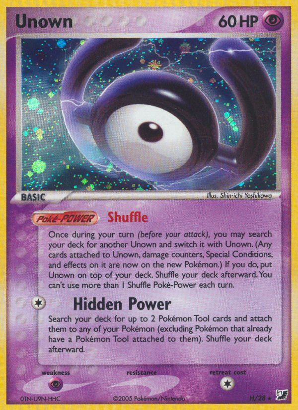 Unown (H) [EX: Unseen Forces] - Deck Out Gaming