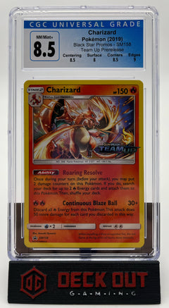 Charizard - SM Promos - SM158 - CGC 8.5 (8.5/8.0/8.5/9.0) - Deck Out Gaming
