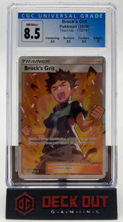 Brock's Grit - Team Up - 172/181 - CGC 8.5 (8.5/8.5/8.5/9.0) - Deck Out Gaming