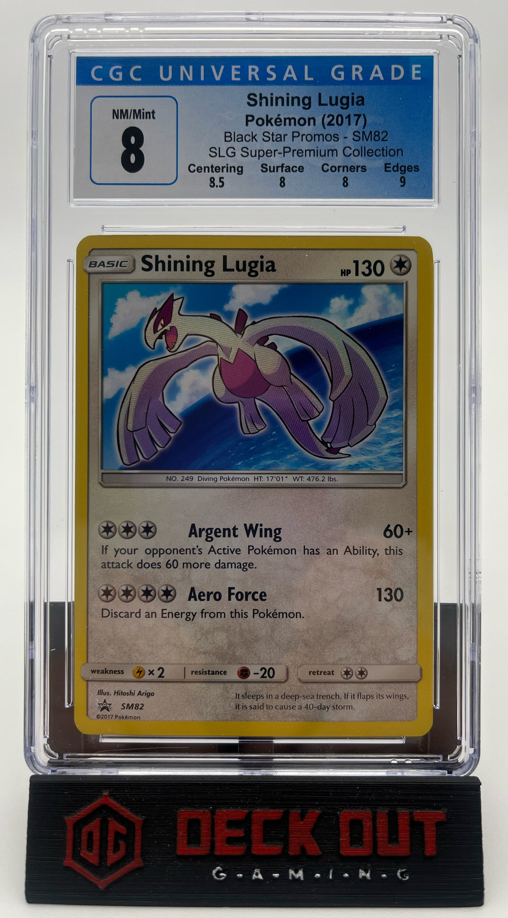 Shining Lugia - SM Promos - SM82 - CGC 8.0 (8.5/8.0/8.0/9.0)