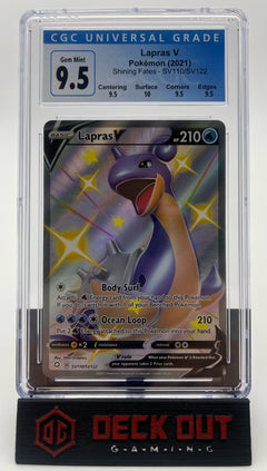 Lapras V - Shining Fates - SV110 - CGC 9.5 (9.5/10/9.5/9.5) - Deck Out Gaming
