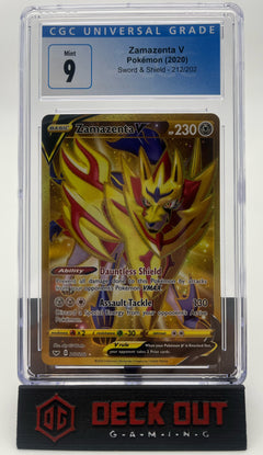 Zamazenta V - Sword & Shield - 212/202 - CGC 9.0 - Deck Out Gaming