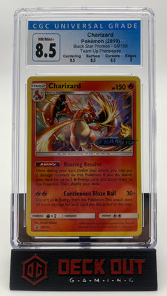 Charizard - SM Promos - SM158 - CGC 8.5 (9.5/8.5/8.5/9.0) - Deck Out Gaming