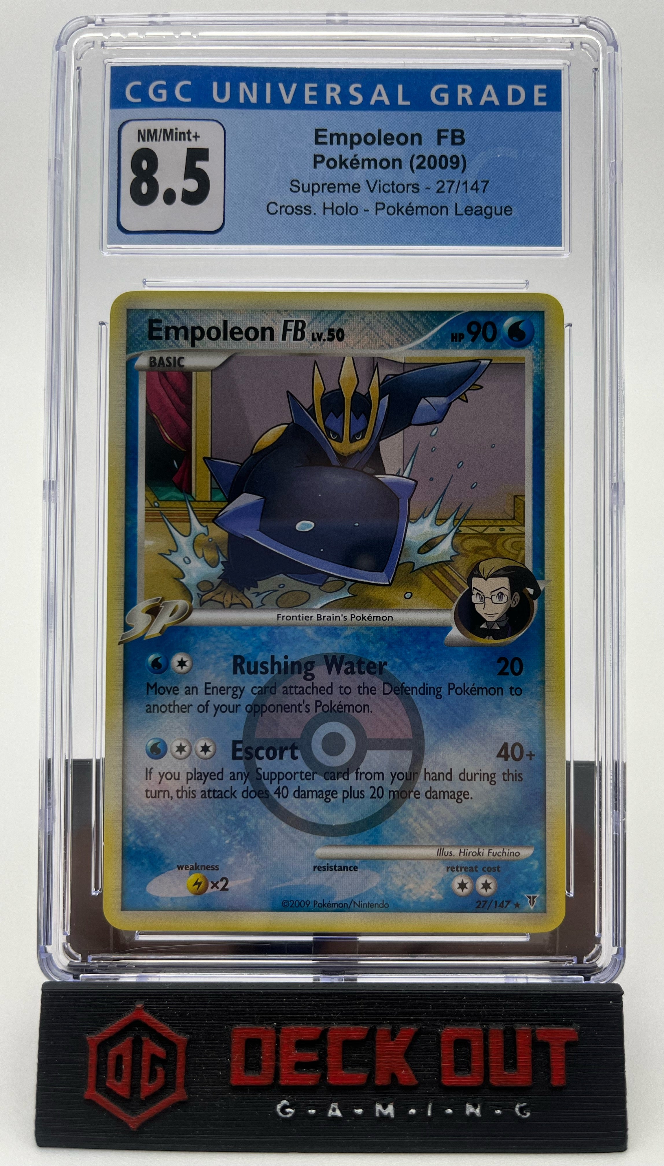 Empoleon FB (League Promo) - Supreme Victors - 27/147 - CGC 8.5 - Deck Out Gaming