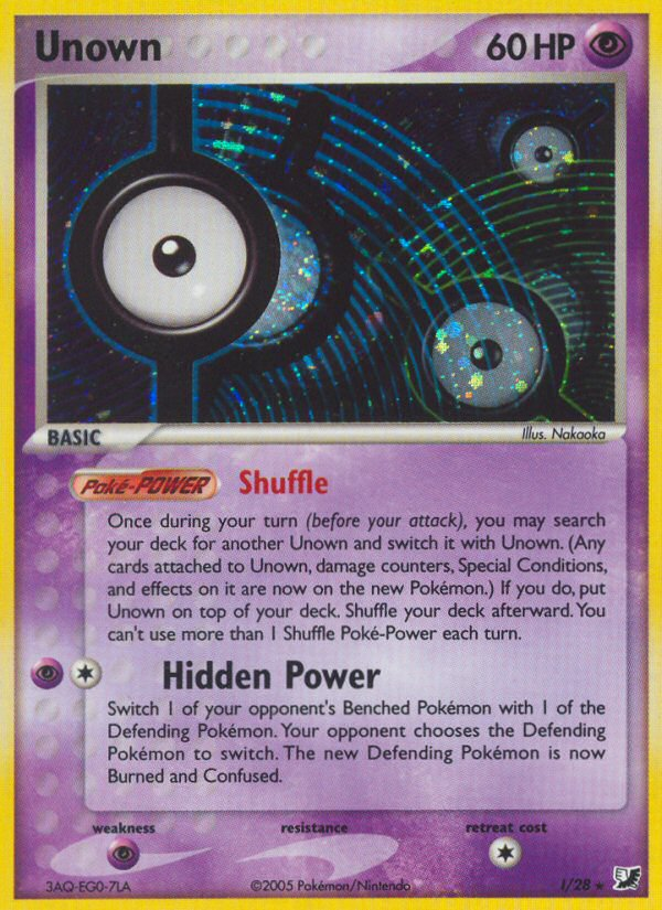 Unown (I) [EX: Unseen Forces] - Deck Out Gaming