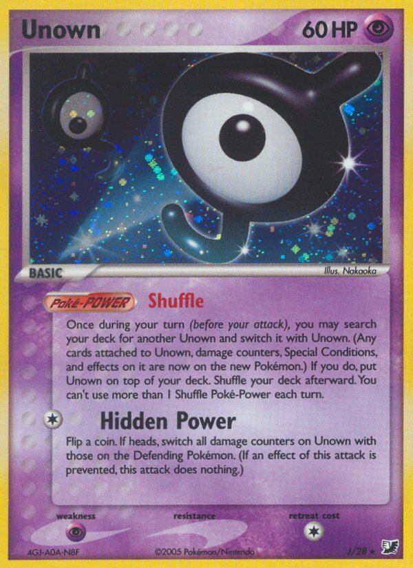 Unown (J) [EX: Unseen Forces] - Deck Out Gaming