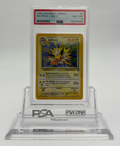 Jolteon - Jungle - 4 - PSA 8 - Deck Out Gaming