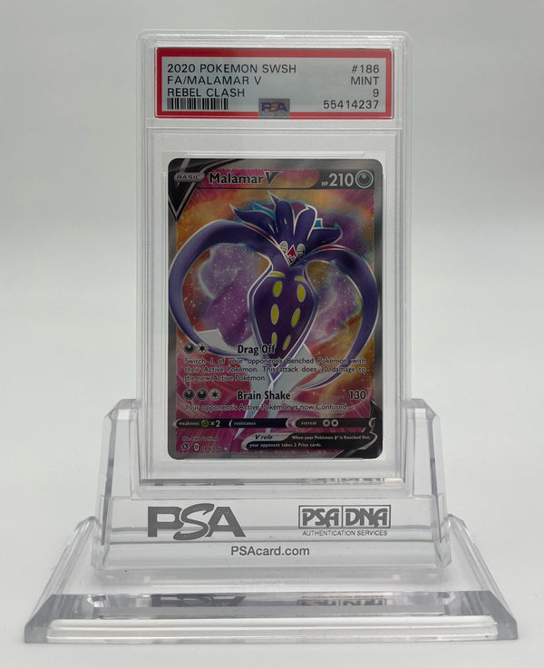 Malamar V - Rebel Clash - 186 - PSA 9 - Deck Out Gaming