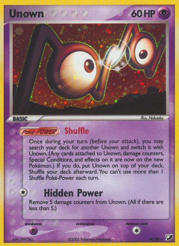 Unown (N) [EX: Unseen Forces]