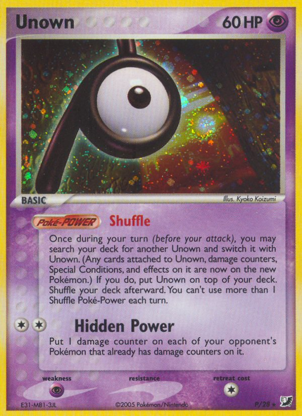 Unown (P) [EX: Unseen Forces] - Deck Out Gaming