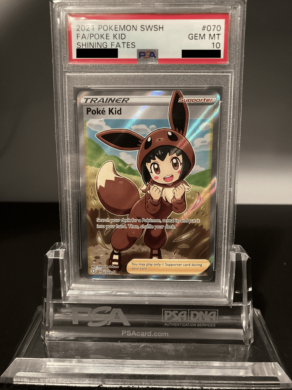 Poke Kid - Shining Fates - 70 - PSA 10 - Deck Out Gaming