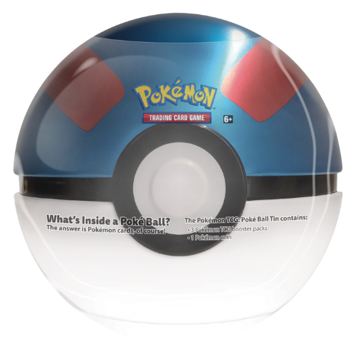 Pokemon Best Of 2021 Ball Tin - Great Ball (Contents In Description)