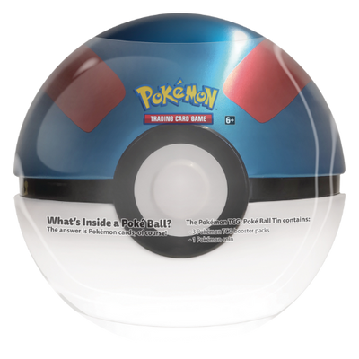 Pokemon Best Of 2021 Ball Tin - Great Ball (Contents In Description)