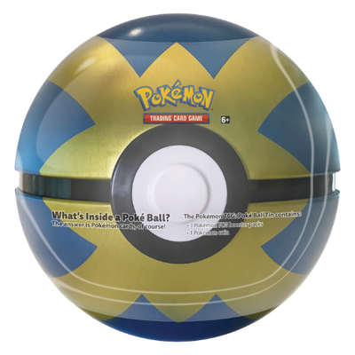 Pokemon Best Of 2021 Ball Tin - Quick Ball (Contents In Description)