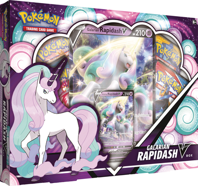 Pokemon Galarian Rapidash V Box - Deck Out Gaming