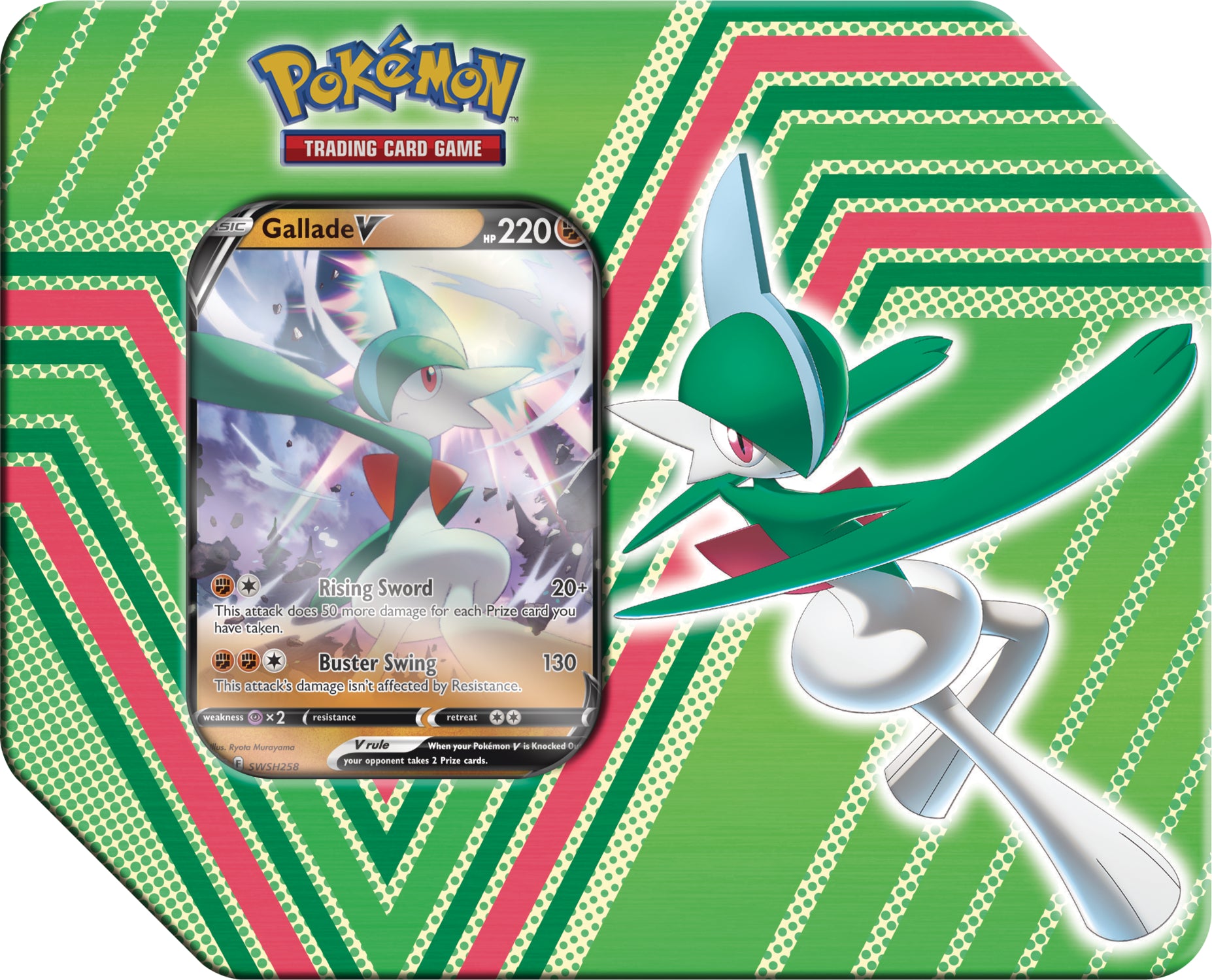 Pokemon Hidden Potential Tin - Gallade - Deck Out Gaming