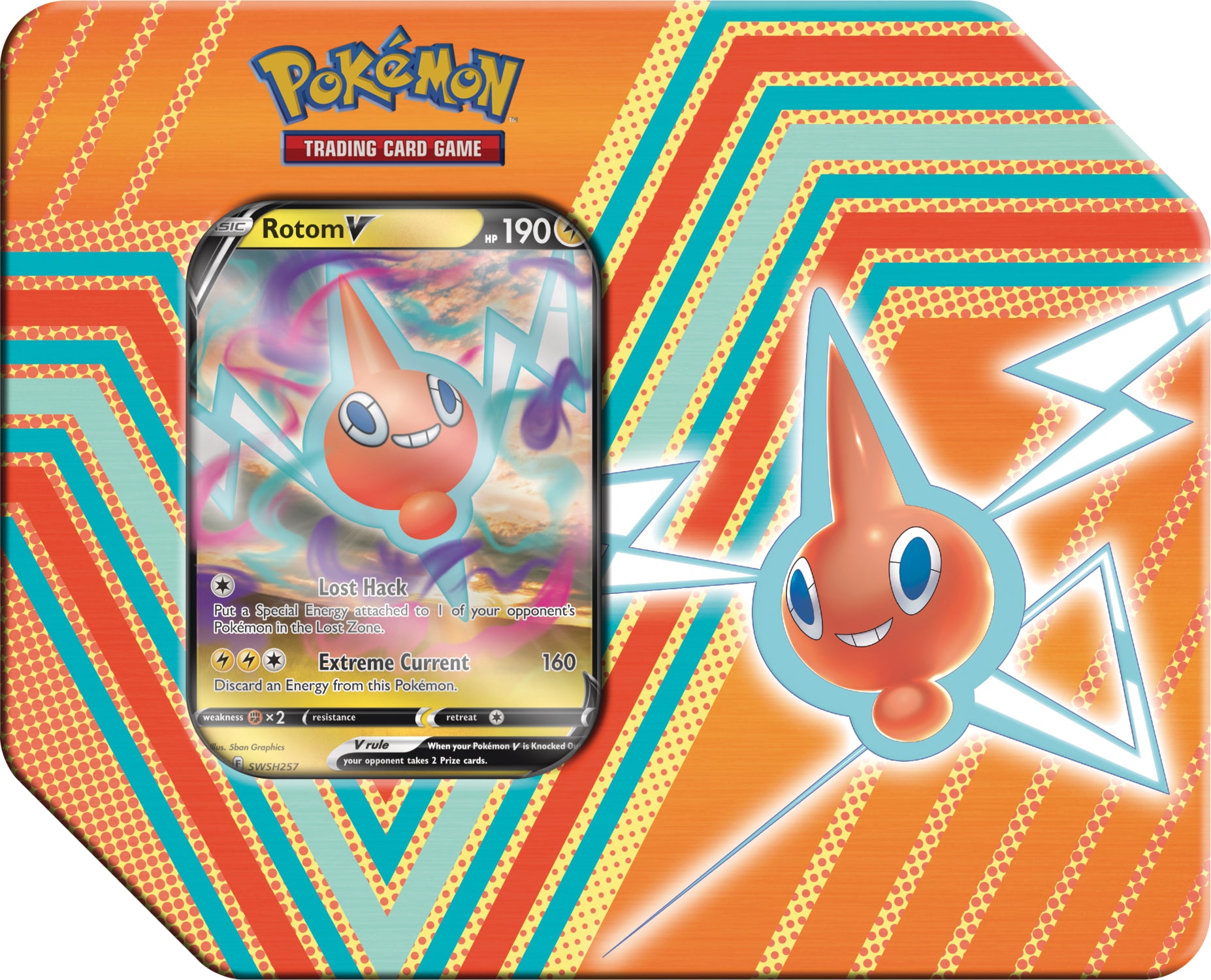 Pokemon Hidden Potential Tin - Rotom - Deck Out Gaming