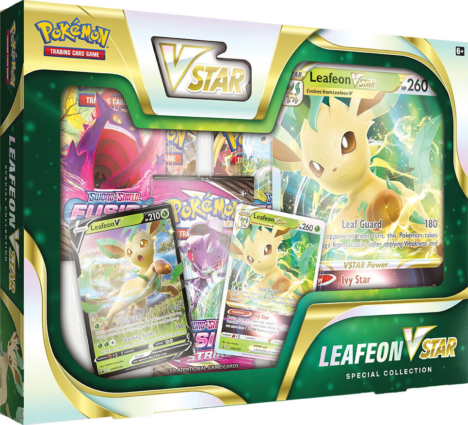 Pokemon Leafeon VStar Special Collection