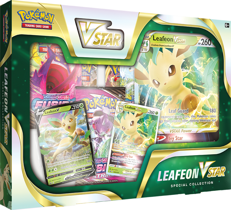 Pokemon Leafeon VStar Special Collection - Deck Out Gaming