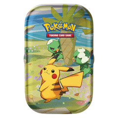 Pokemon Paldea Friends Mini Tin - Pikachu - Deck Out Gaming