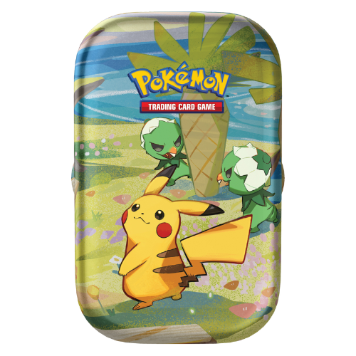 Pokemon Paldea Friends Mini Tin - Pikachu - Deck Out Gaming
