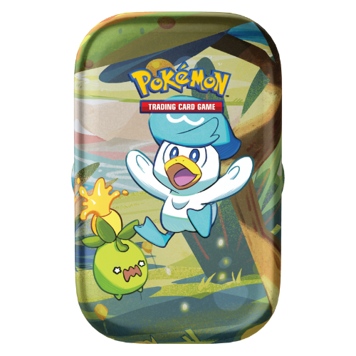 Pokemon Paldea Friends Mini Tin - Quaxly - Deck Out Gaming