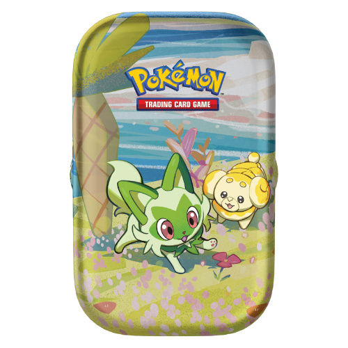 Pokemon Paldea Friends Mini Tin - Sprigatito - Deck Out Gaming