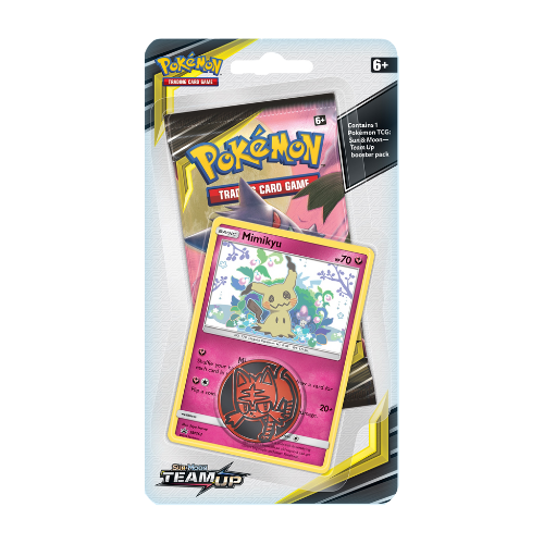 Pokemon SM Team Up Checklane Blister - Mimikyu - Deck Out Gaming