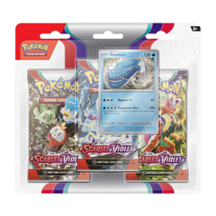 Pokemon SV Base Set 3-Pack Blister - Dondozo - Deck Out Gaming