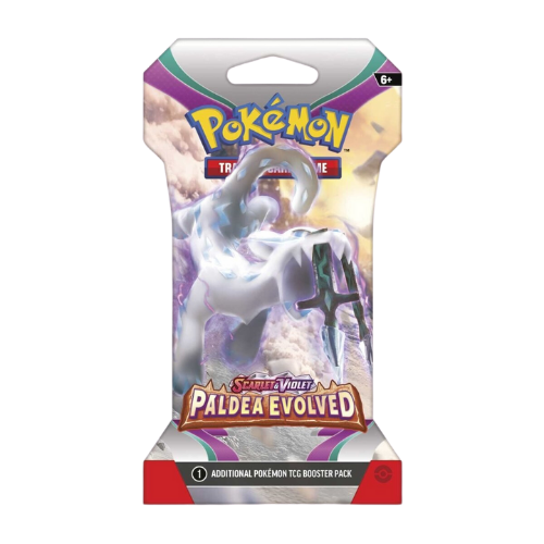 Pokemon SV Paldea Evolved Blister Pack (Random Art) - Deck Out Gaming