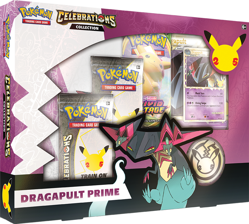 Pokemon SWSH Celebrations Collection - Dragapult Prime - Deck Out Gaming