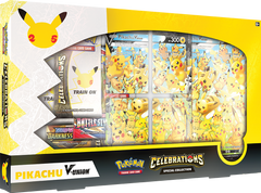 Pokemon SWSH Celebrations Special Collection - Pikachu V-Union (Glue Issue On Flaps) - Deck Out Gaming