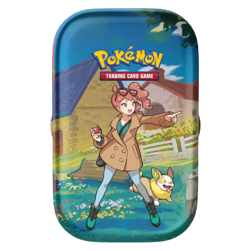 Pokemon SWSH Crown Zenith Mini Tin - Sonia (No Sealed Displays) - Deck Out Gaming