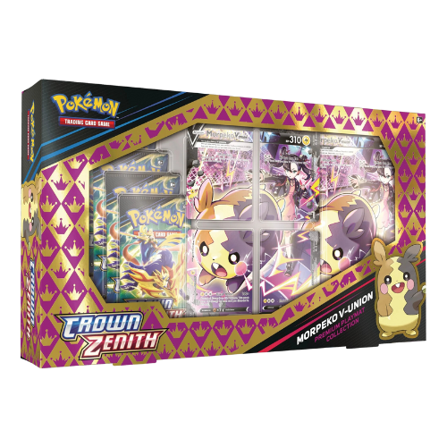 Pokemon SWSH Crown Zenith Morpeko V-Union Playmat Collection - Deck Out Gaming