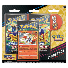Pokemon SWSH Crown Zenith Pin Collection - Cinderace - Deck Out Gaming