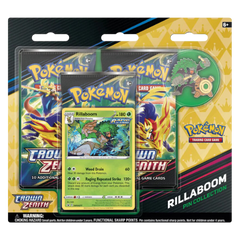 Pokemon SWSH Crown Zenith Pin Collection - Rillaboom - Deck Out Gaming