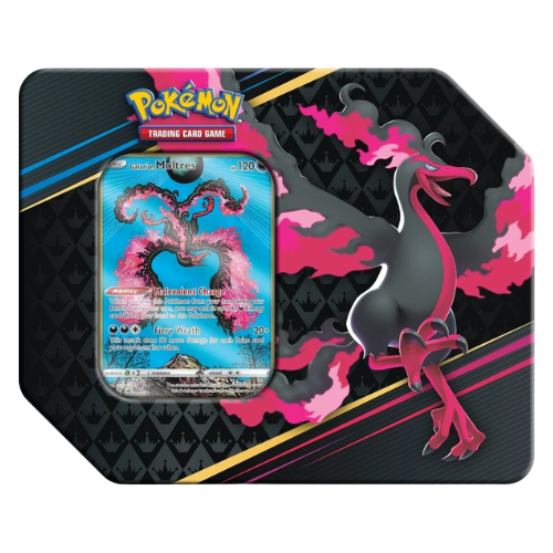 Pokemon SWSH Crown Zenith Tin - Galarian Moltres - Deck Out Gaming