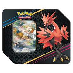 Pokemon SWSH Crown Zenith Tin - Galarian Zapdos - Deck Out Gaming