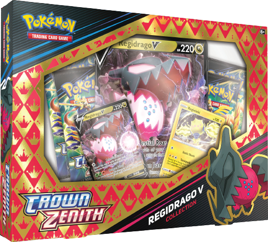 Pokemon SWSH Crown Zenith V Box - Regidrago V - Deck Out Gaming