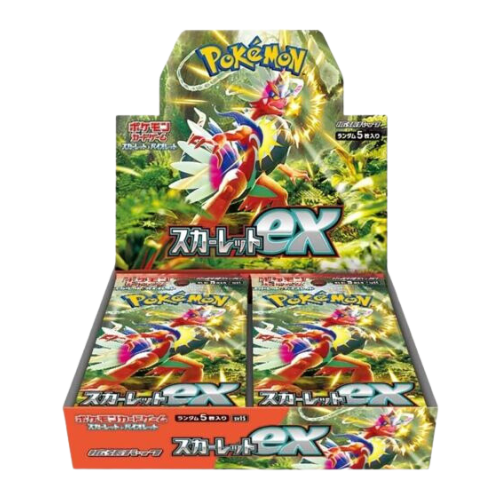 Pokemon Scarlet ex Japanese Booster Box - Deck Out Gaming
