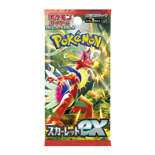 Pokemon Scarlet ex Japanese Booster Pack - Deck Out Gaming