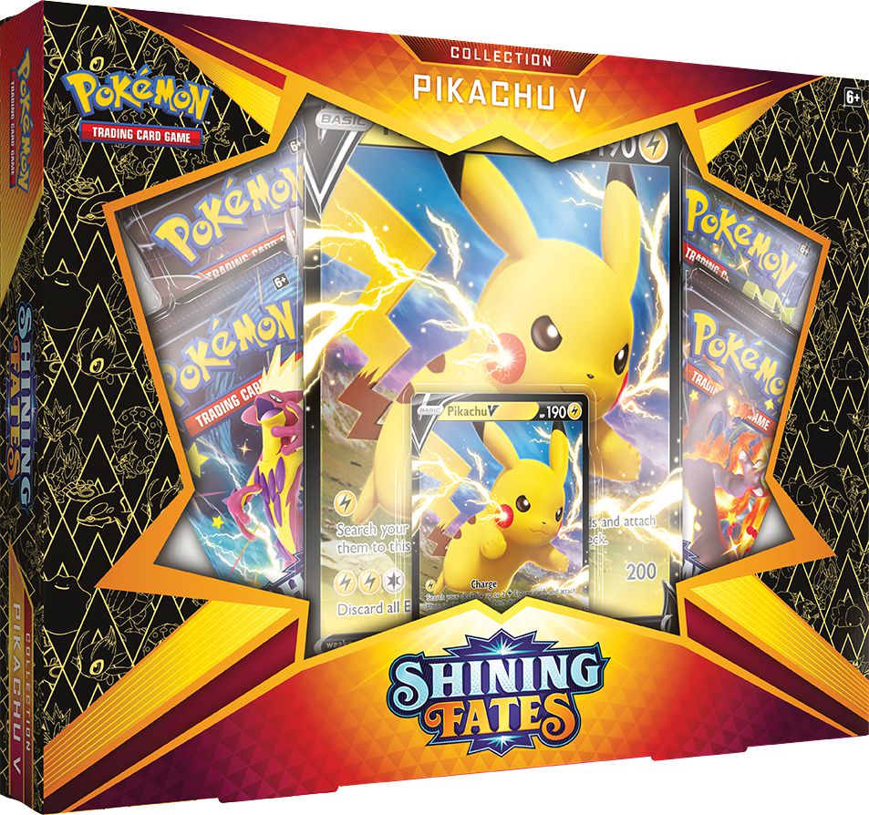 Pokemon SWSH Shining Fates Pikachu V Box - Deck Out Gaming