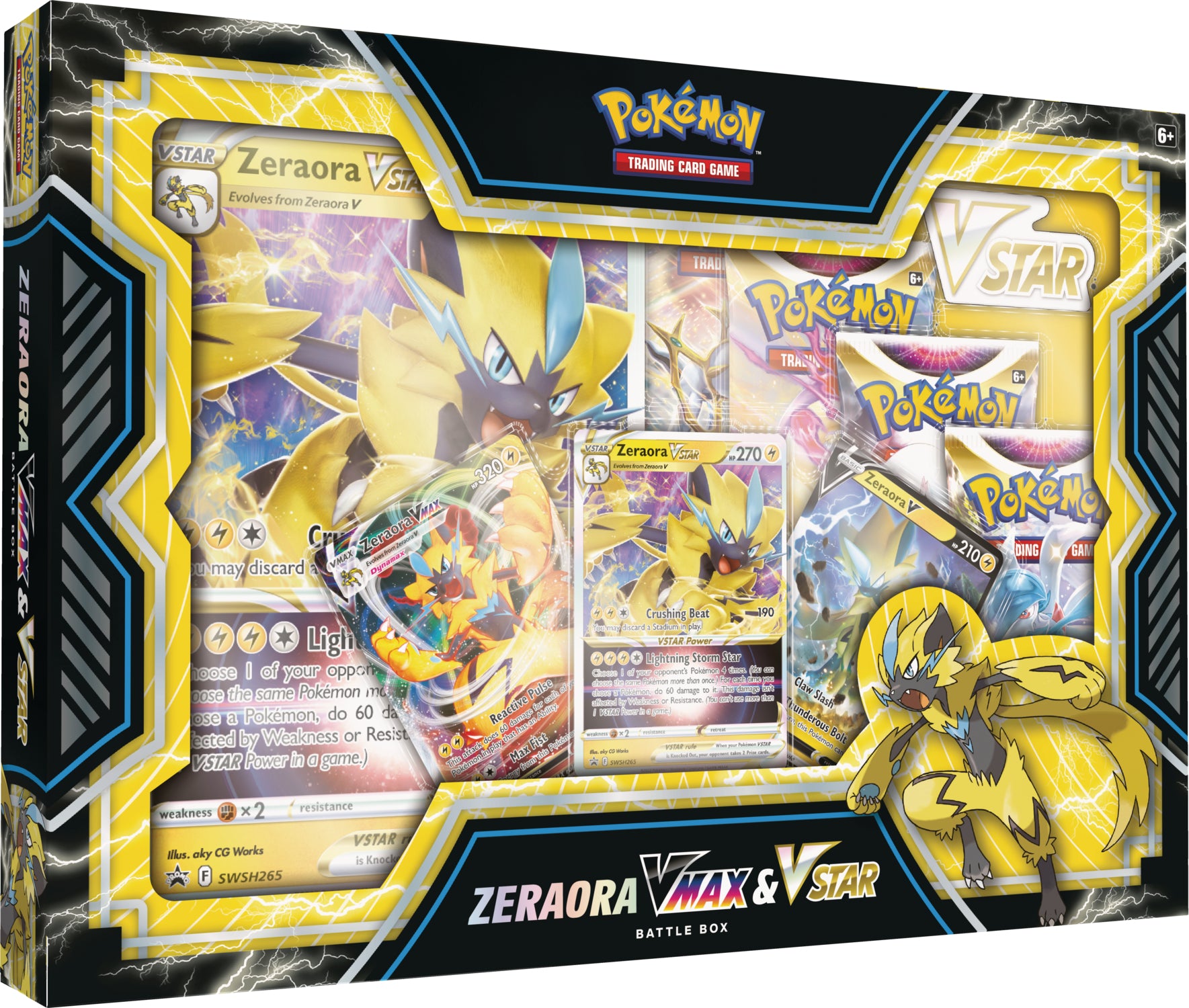 Pokemon VMAX & VSTAR Battle Box - Zeraora - Deck Out Gaming