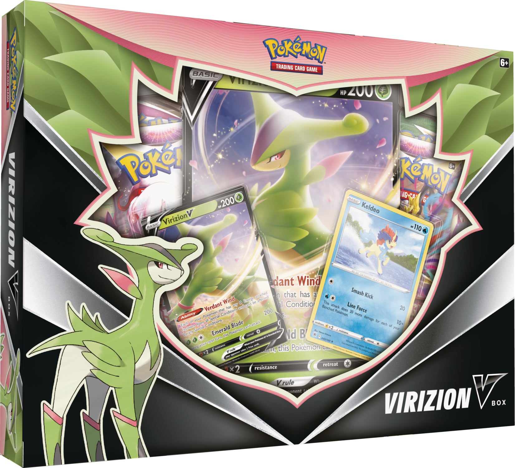 Pokemon Virizion V Box - Deck Out Gaming