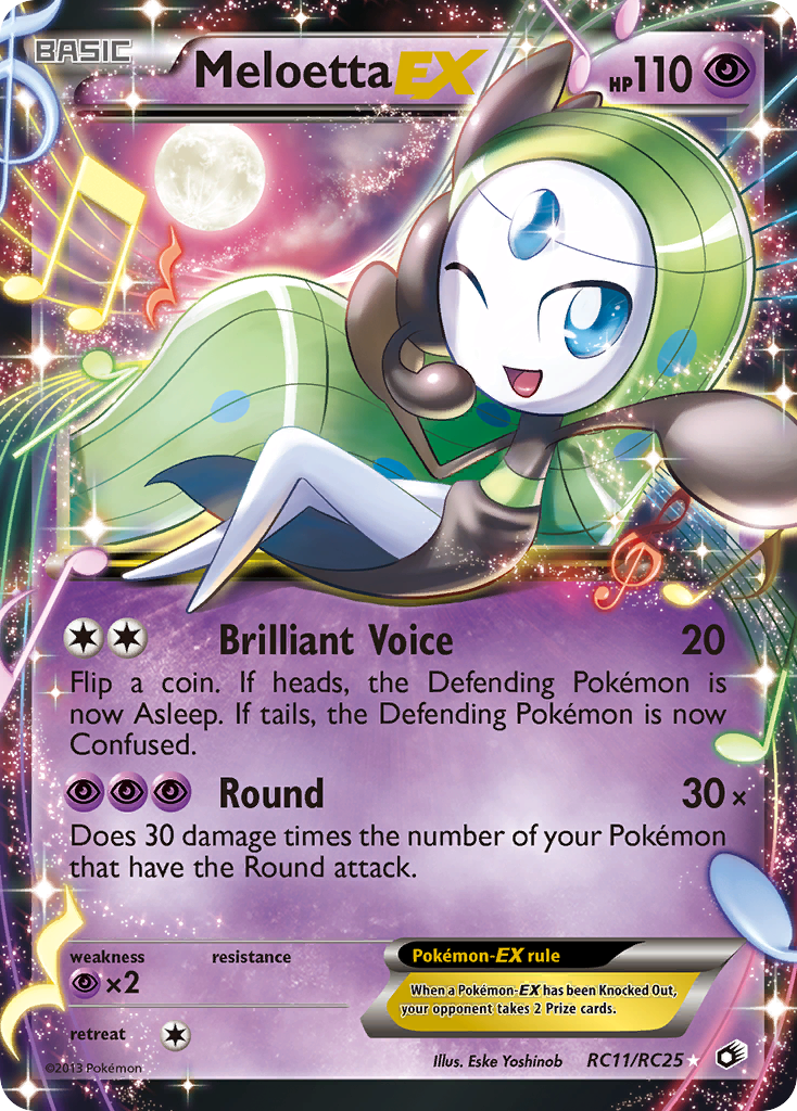 Meloetta EX (RC11) [Legendary Treasures: Radiant Collection] - Deck Out Gaming