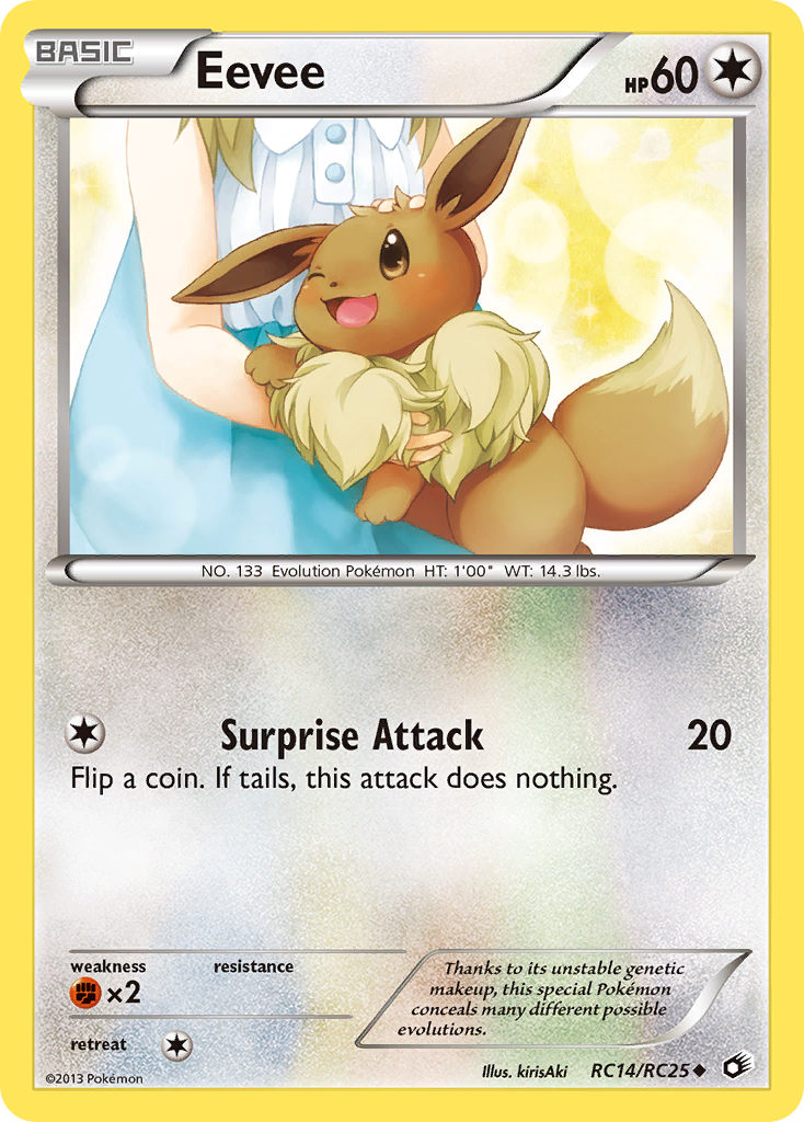 Eevee (RC14) [Legendary Treasures: Radiant Collection] - Deck Out Gaming